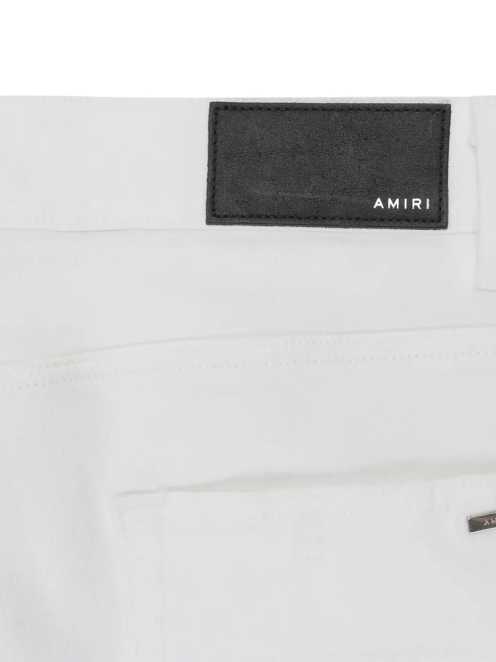AMIRI Bandana Artpatch jeans Wit