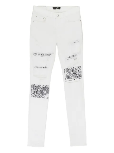 AMIRI Bandana Artpatch jeans