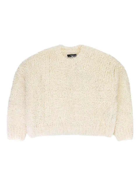 AMIRI pull en effet de plumes