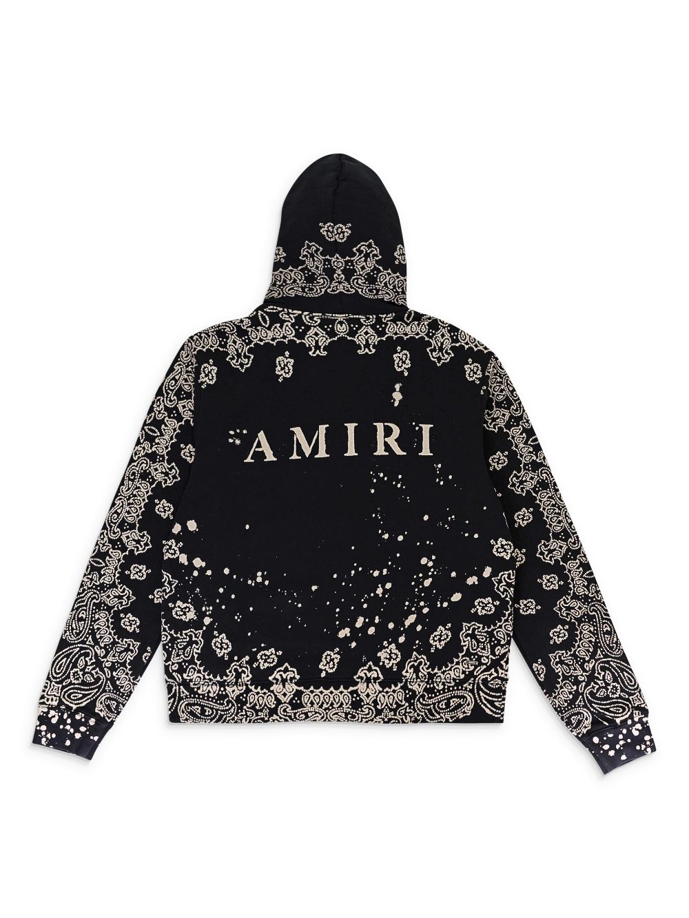 AMIRI Hoodie met geborduurd logo - Zwart