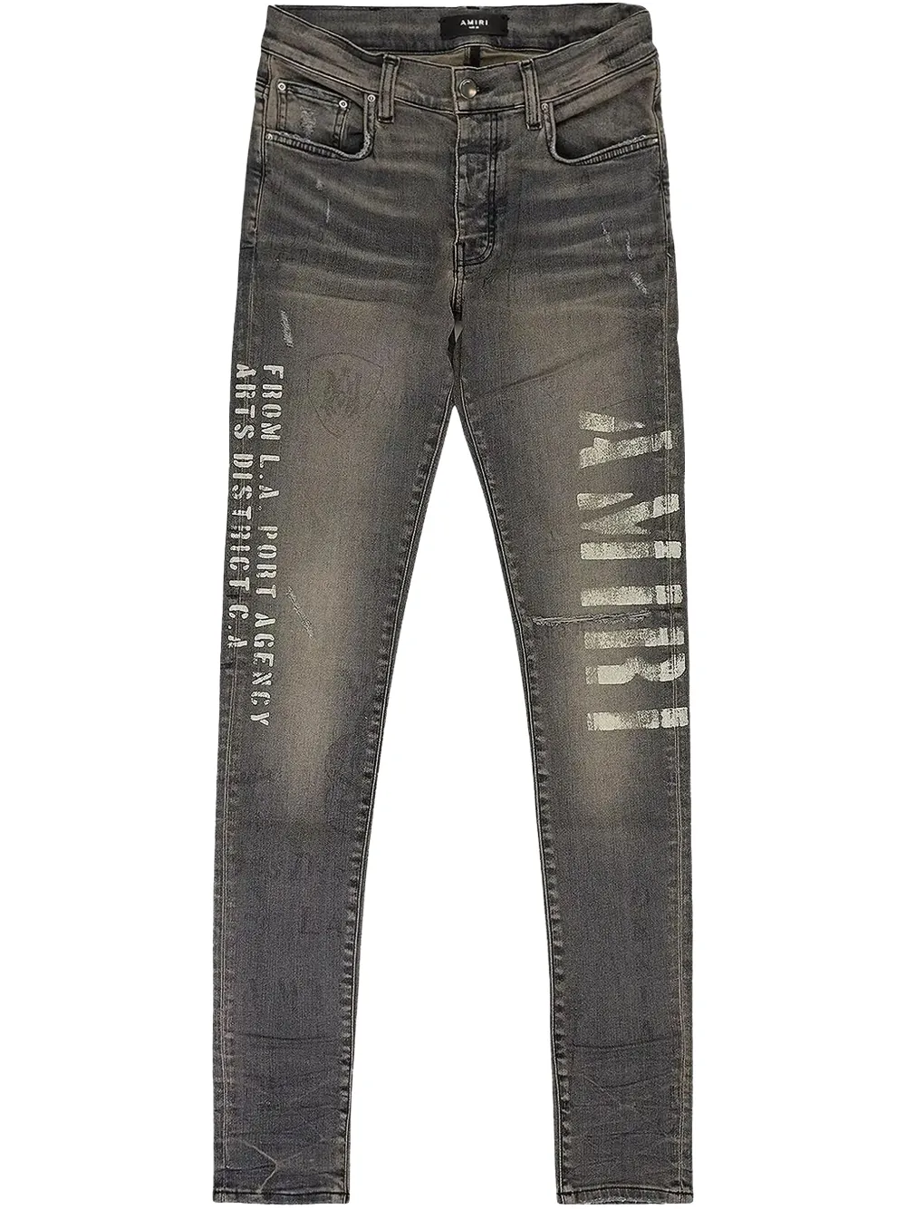 AMIRI Military Stencil jeans Grijs