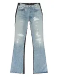 AMIRI Combo bootcut jeans - Blue