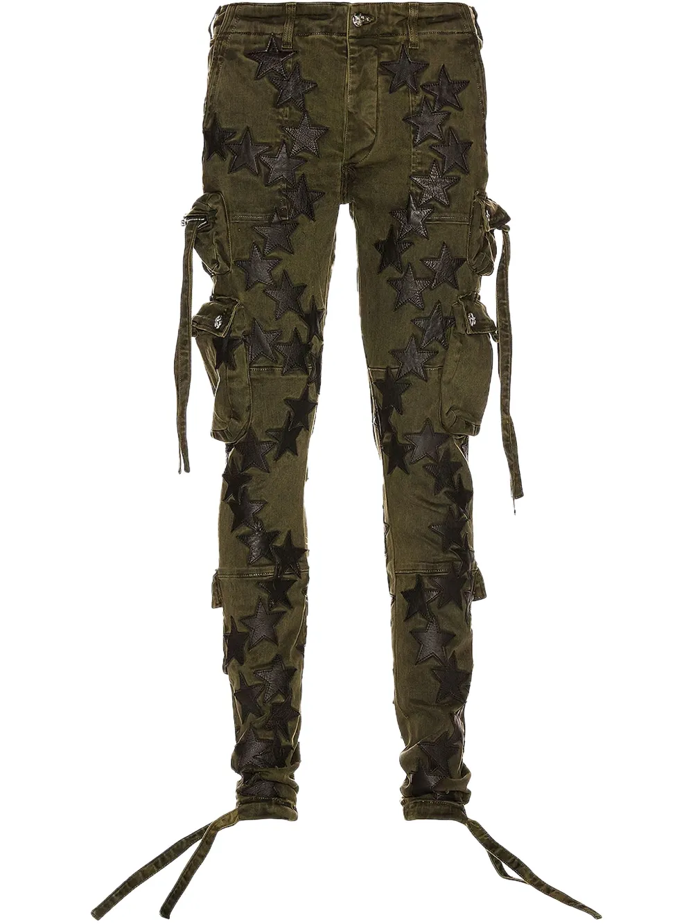 AMIRI Chemist Star Tactical "Olive Green" cargo jeans Groen