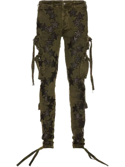 AMIRI jeans cargo Chemist Star Tactical Olive Green