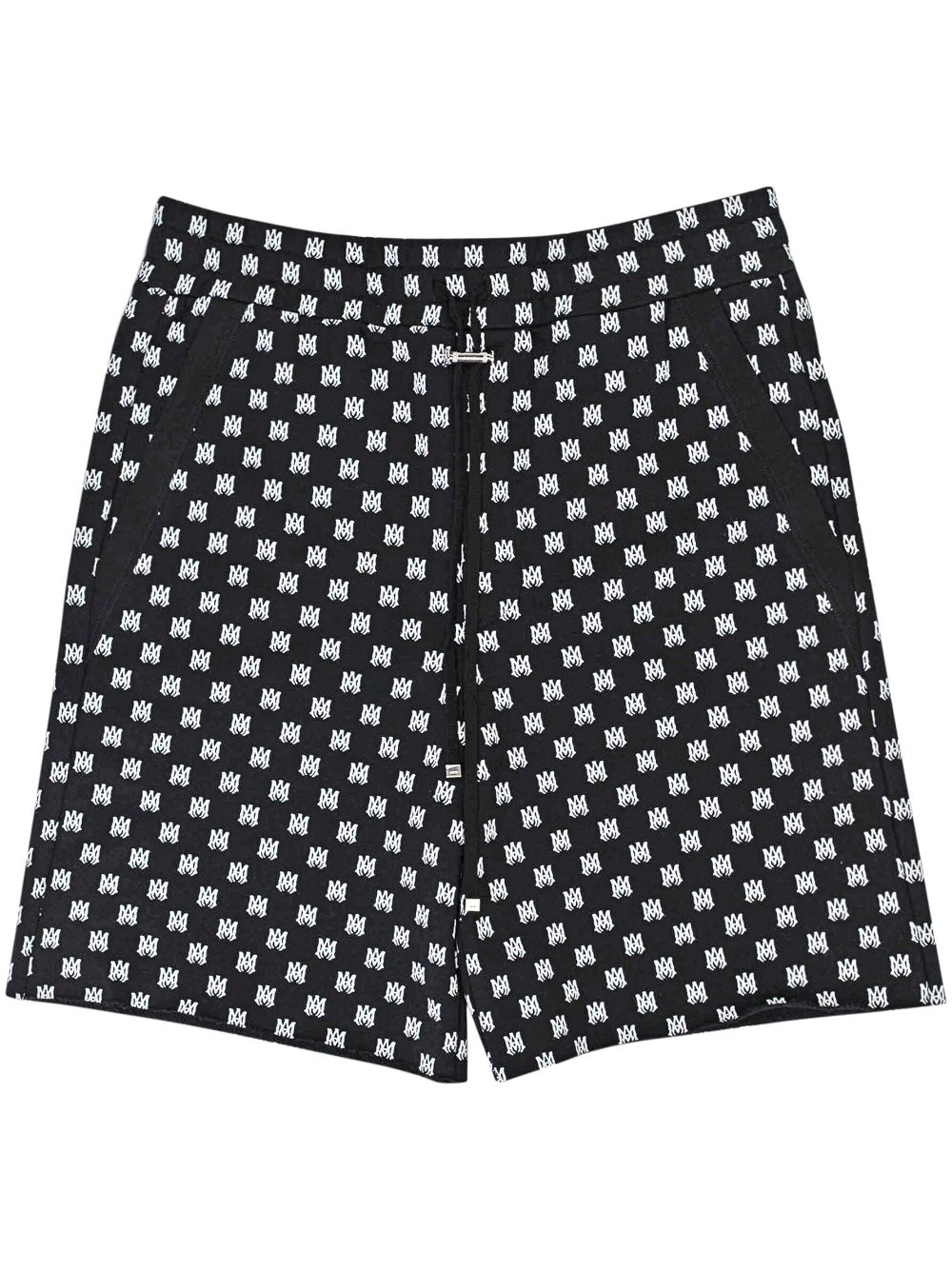 monogram-print shorts