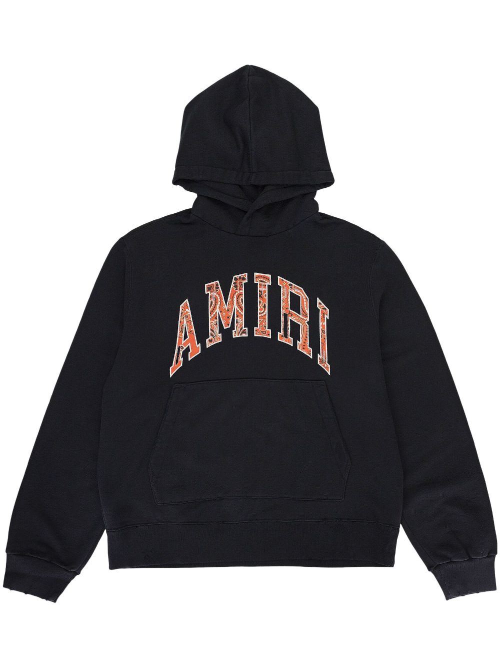 AMIRI Hoodie met geborduurd logo Zwart