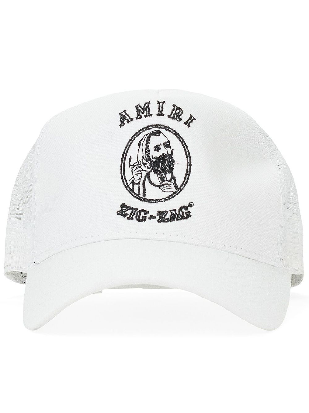 AMIRI logo-embroidered baseball cap - White