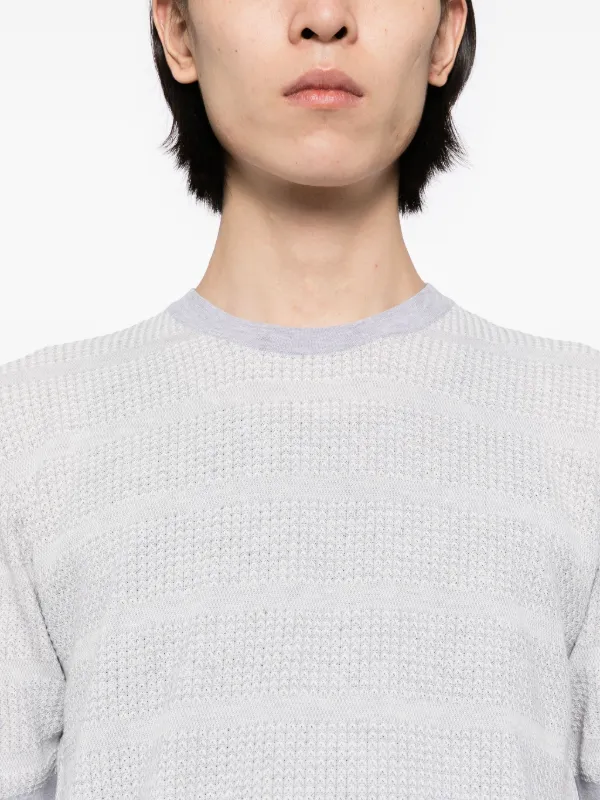 美品】Cruciani ベージュ ニット ショートスリーブ（Cruciani