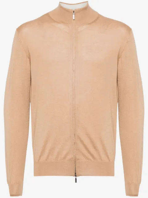 Cruciani cashmere-silk blend cardigan
