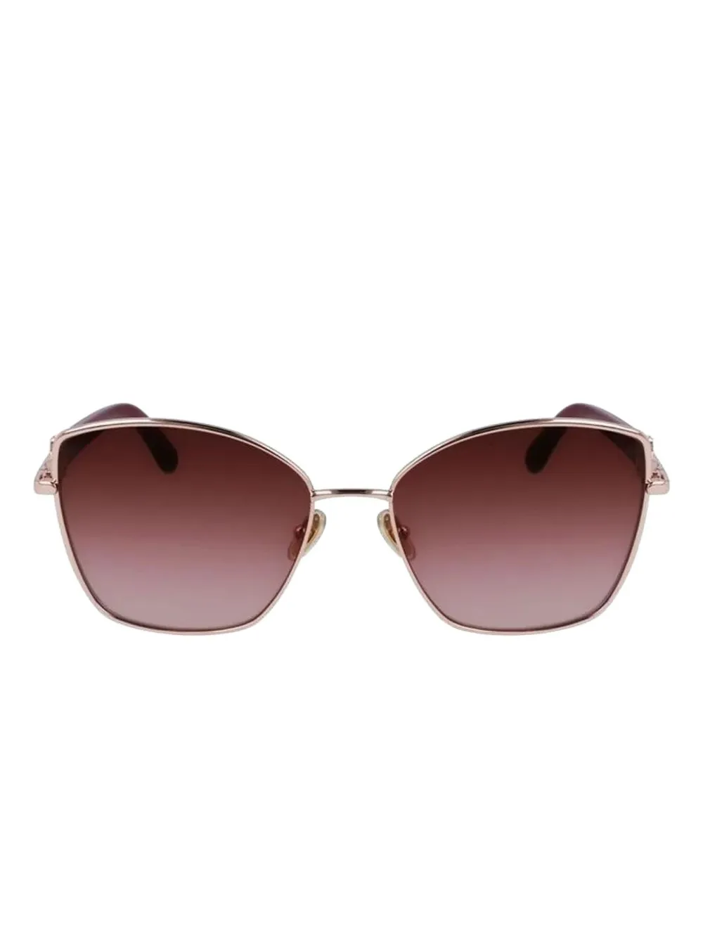 Ferragamo Eyewear キャットアイ サングラス - ピンク Ferragamo Eyewear キャットアイ サングラス - ピンク