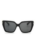 Ferragamo square-frame sunglasses - Black