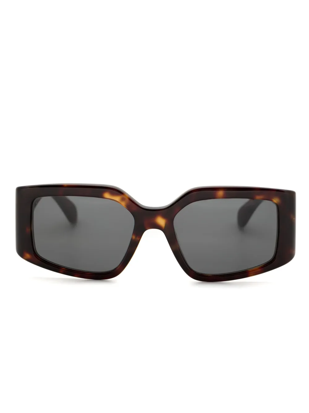 FERRAGAMO SQUARE-FRAME SUNGLASSES