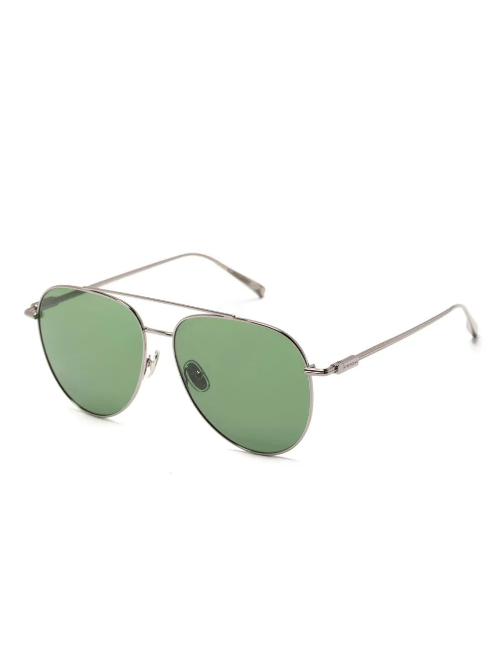 FERRAGAMO PILOT-FRAME SUNGLASSES