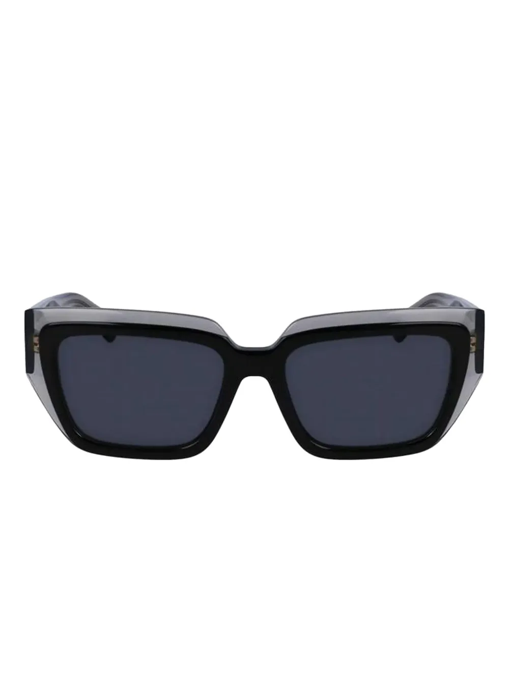 Ferragamo Eyewear スクエアフレーム サングラス - グレー Ferragamo Eyewear スクエアフレーム サングラス - グレー