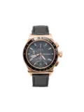 Ferragamo leather watch - Black