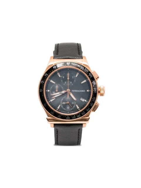Ferragamo reloj de cuero