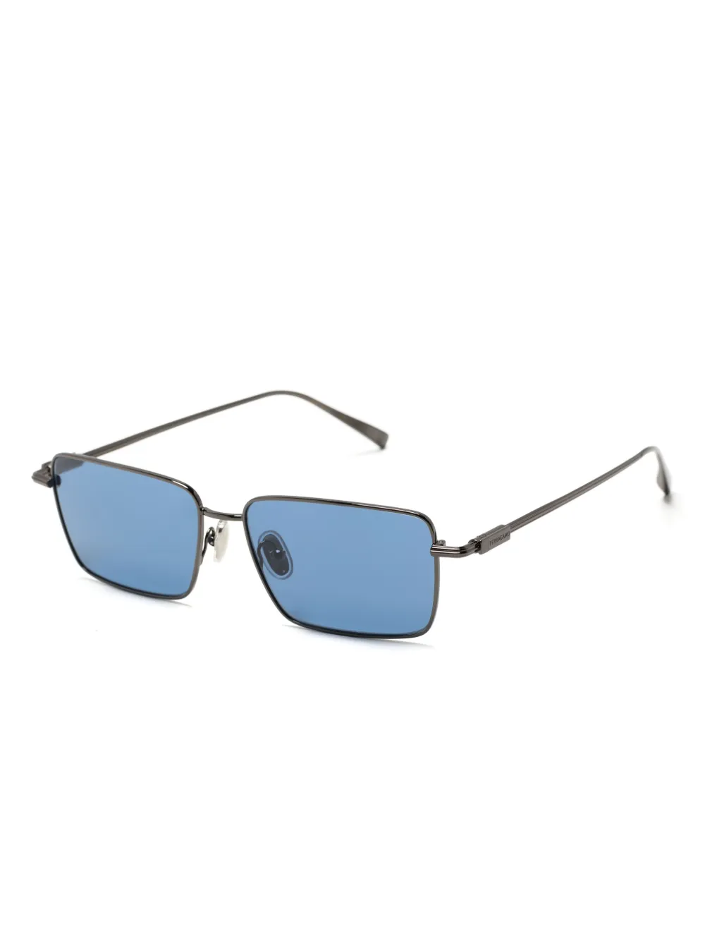 FERRAGAMO SQUARE-FRAME SUNGLASSES