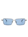 Ferragamo square-frame sunglasses - Blue