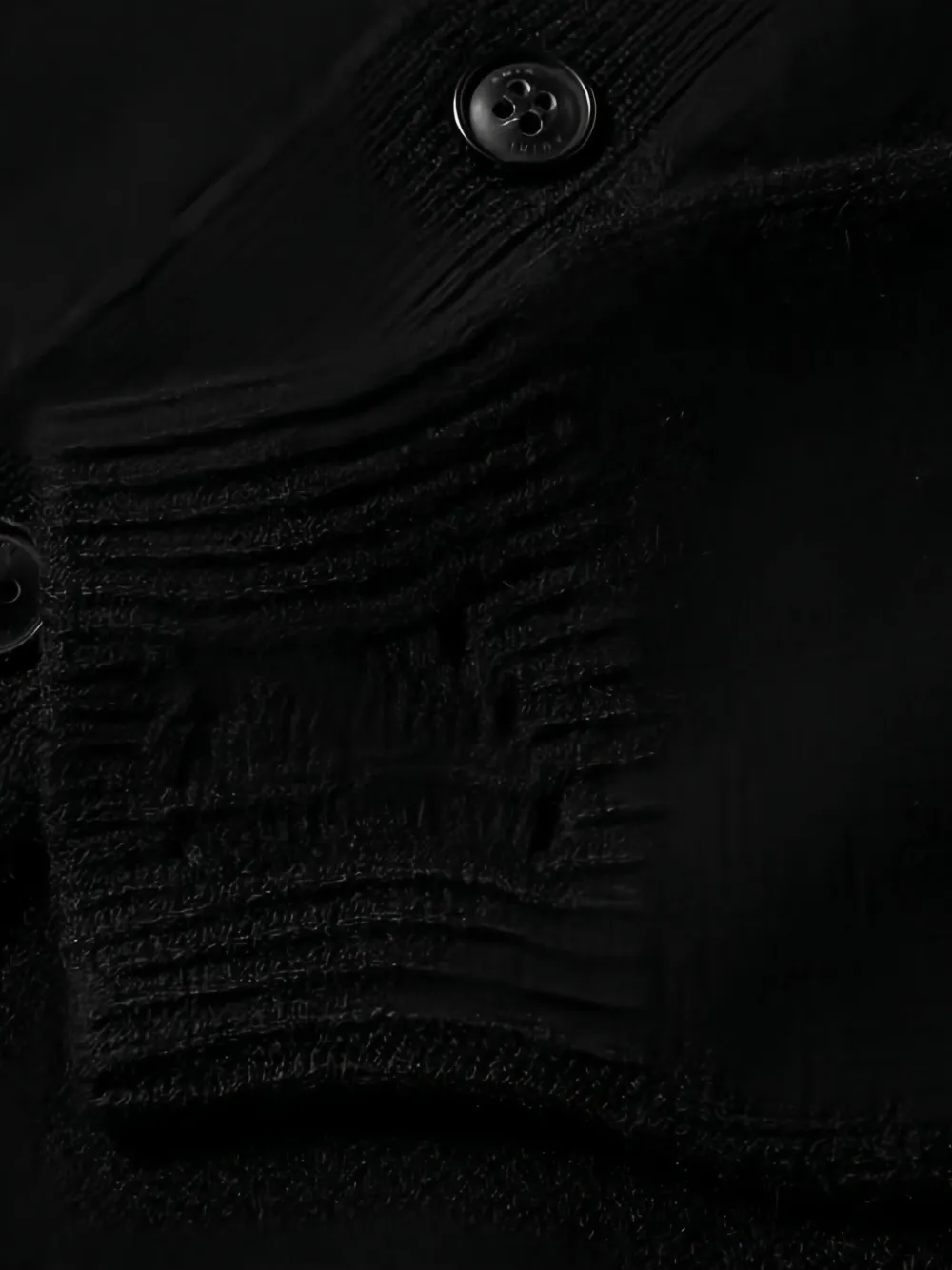 AMIRI Destroy vest Zwart