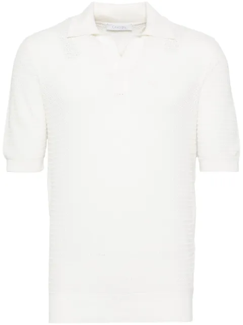 Cruciani knitted polo shirt