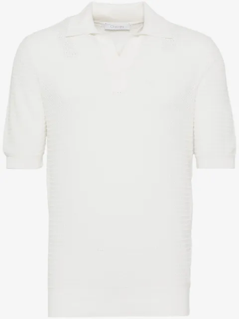 Cruciani knitted polo shirt