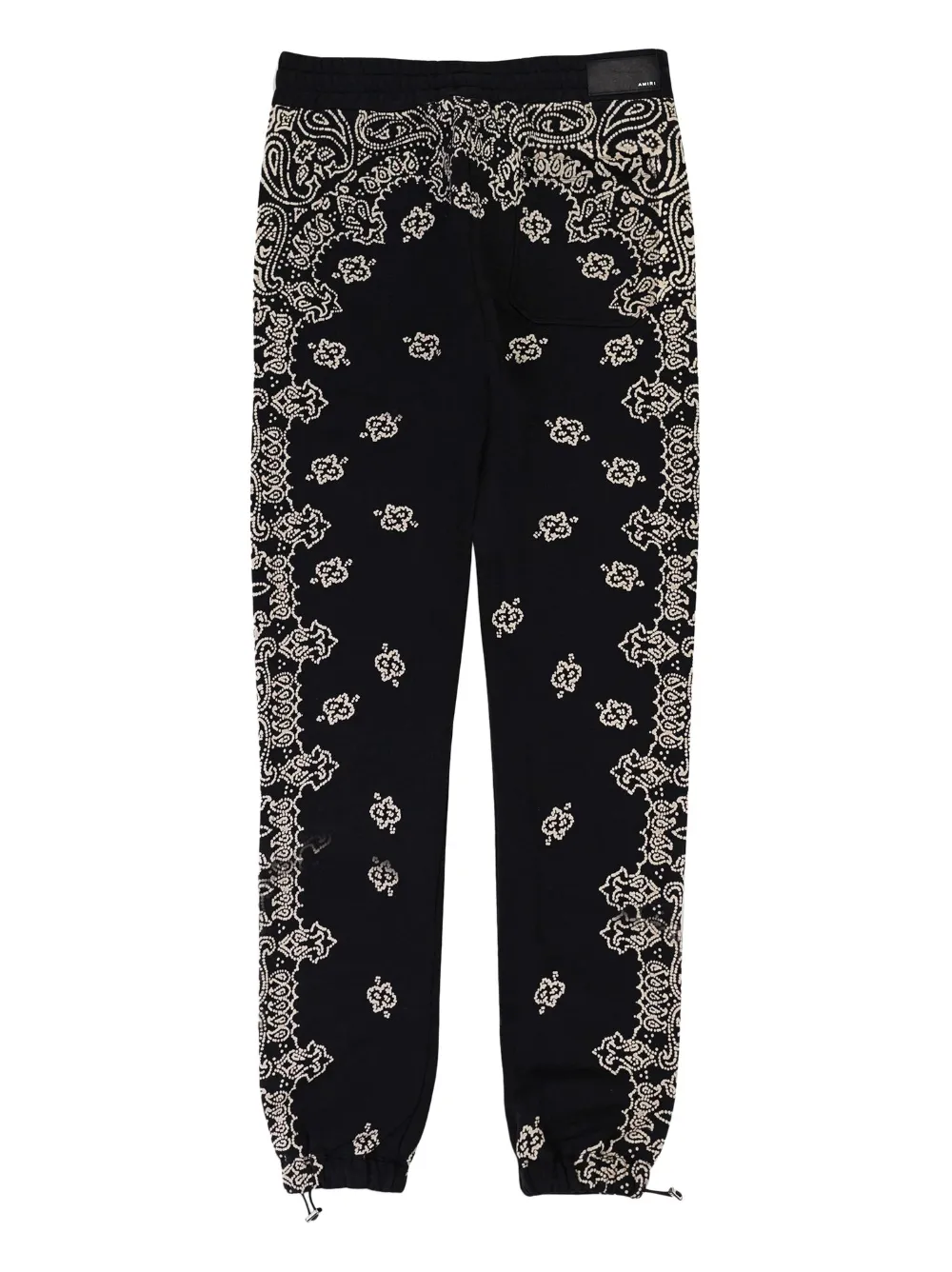 AMIRI Bandana trainingsbroek - Zwart