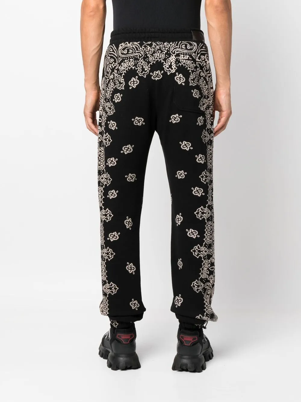 AMIRI Bandana trainingsbroek Zwart