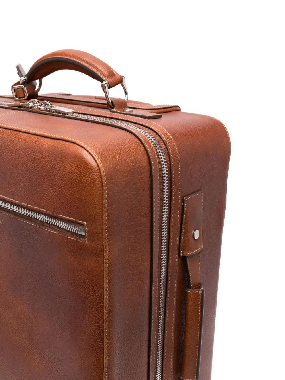Brunello Cucinelli Leren koffer C6608 COPPER