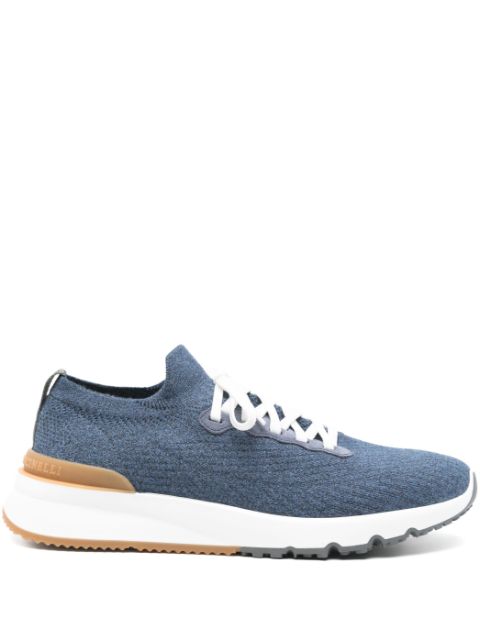 Brunello Cucinelli knitted sneakers Men