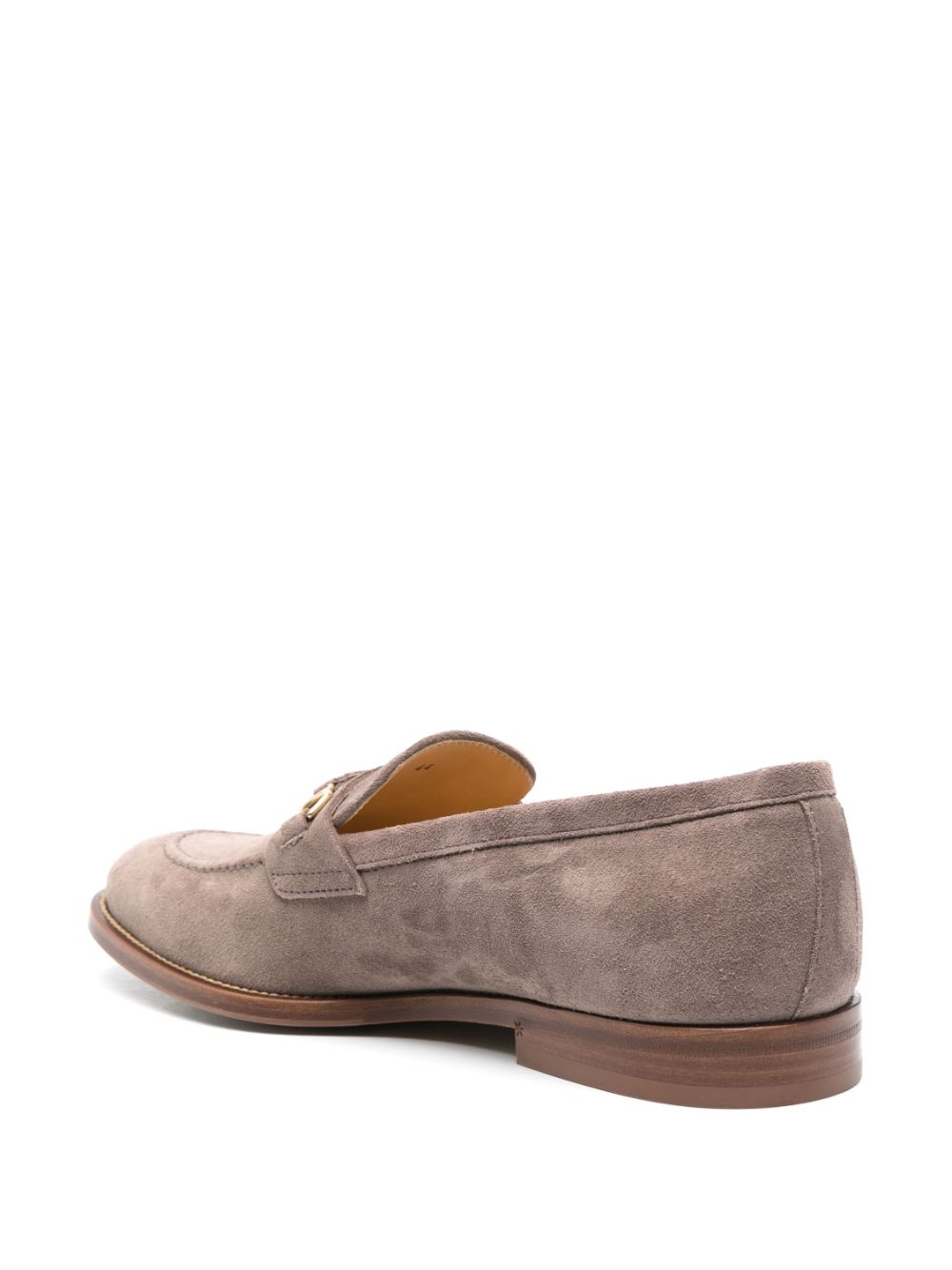 Brunello Cucinelli Suède loafers Bruin