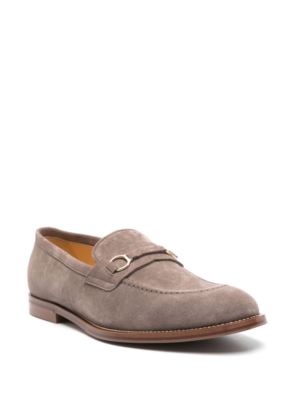 Brunello Cucinelli Suède loafers Bruin