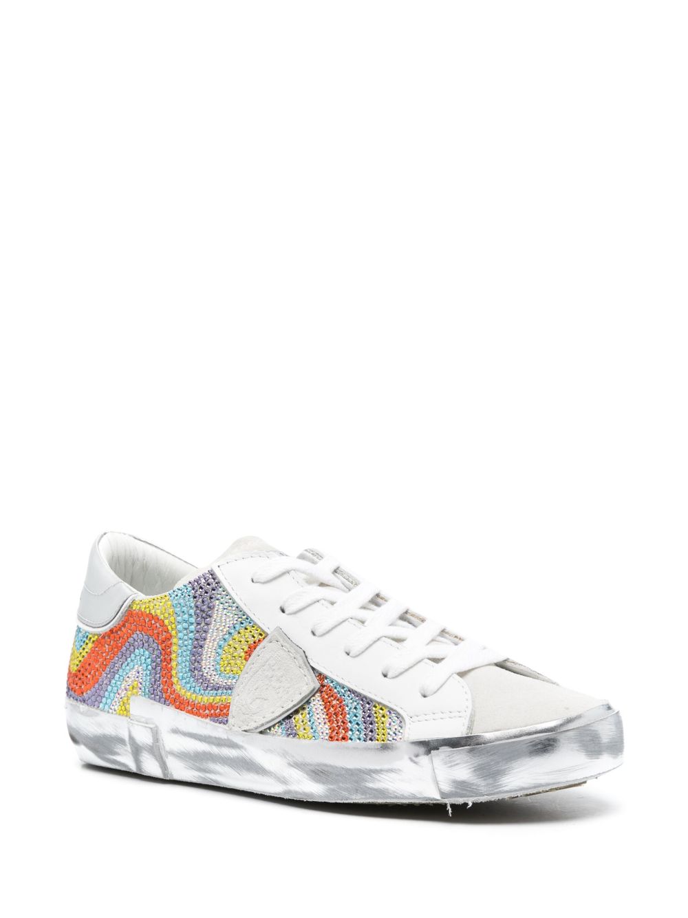 Philippe Model Paris PRSX sneakers - Zilver