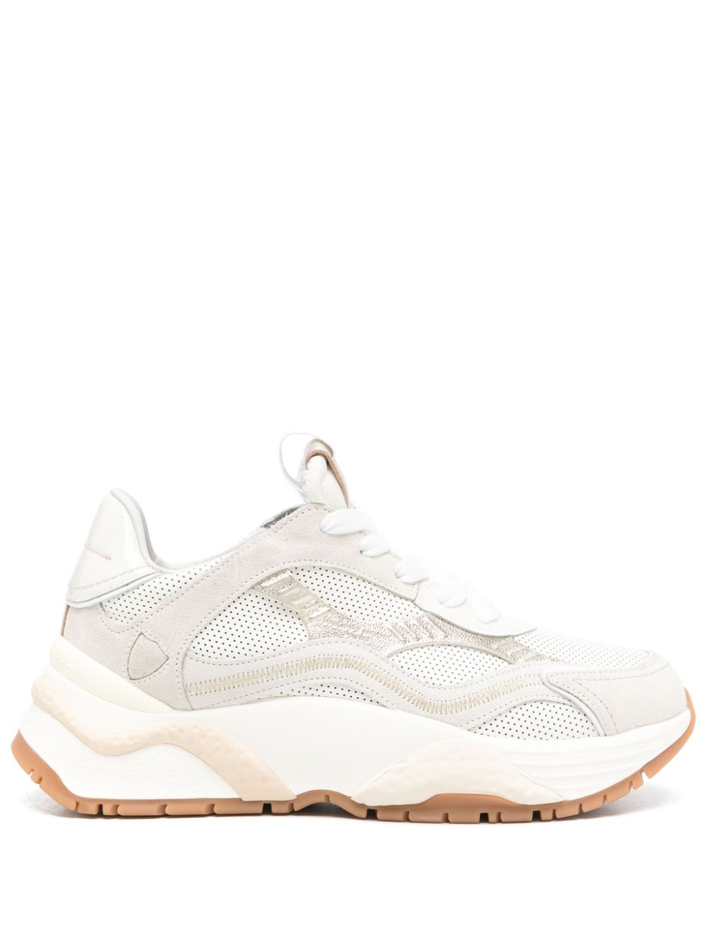 Philippe Model Paris panelled-design sneakers Neutrals