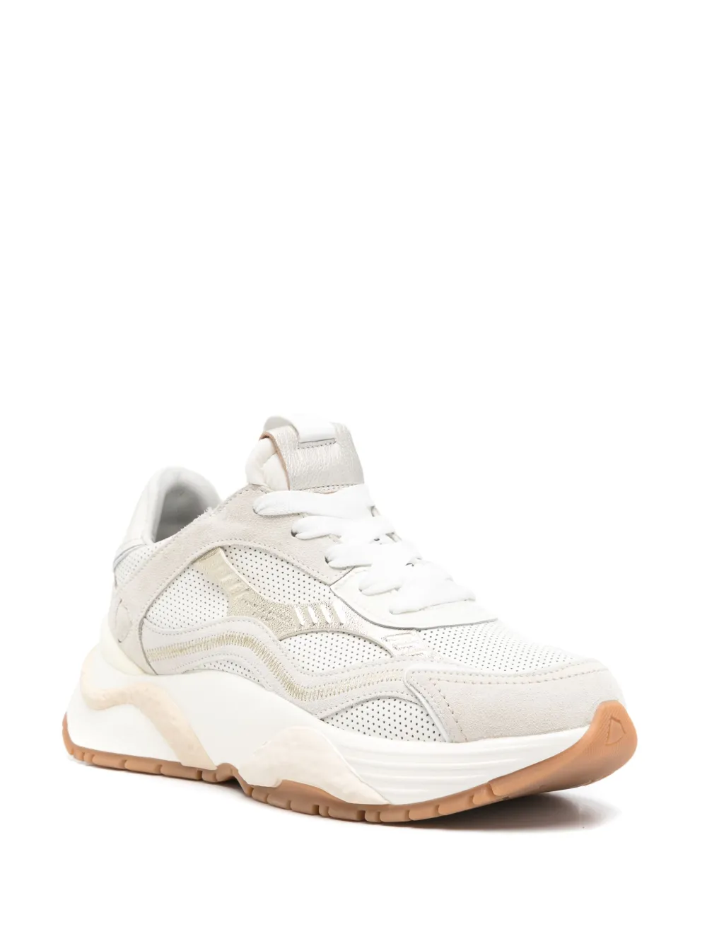 Philippe Model Paris Sneakers met vlakken - Beige