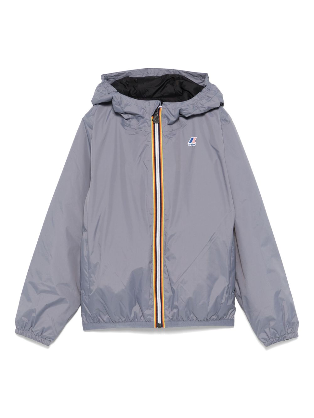 K Way Kids P. Le Vrai 3.0 Claude rain jacket - Grey