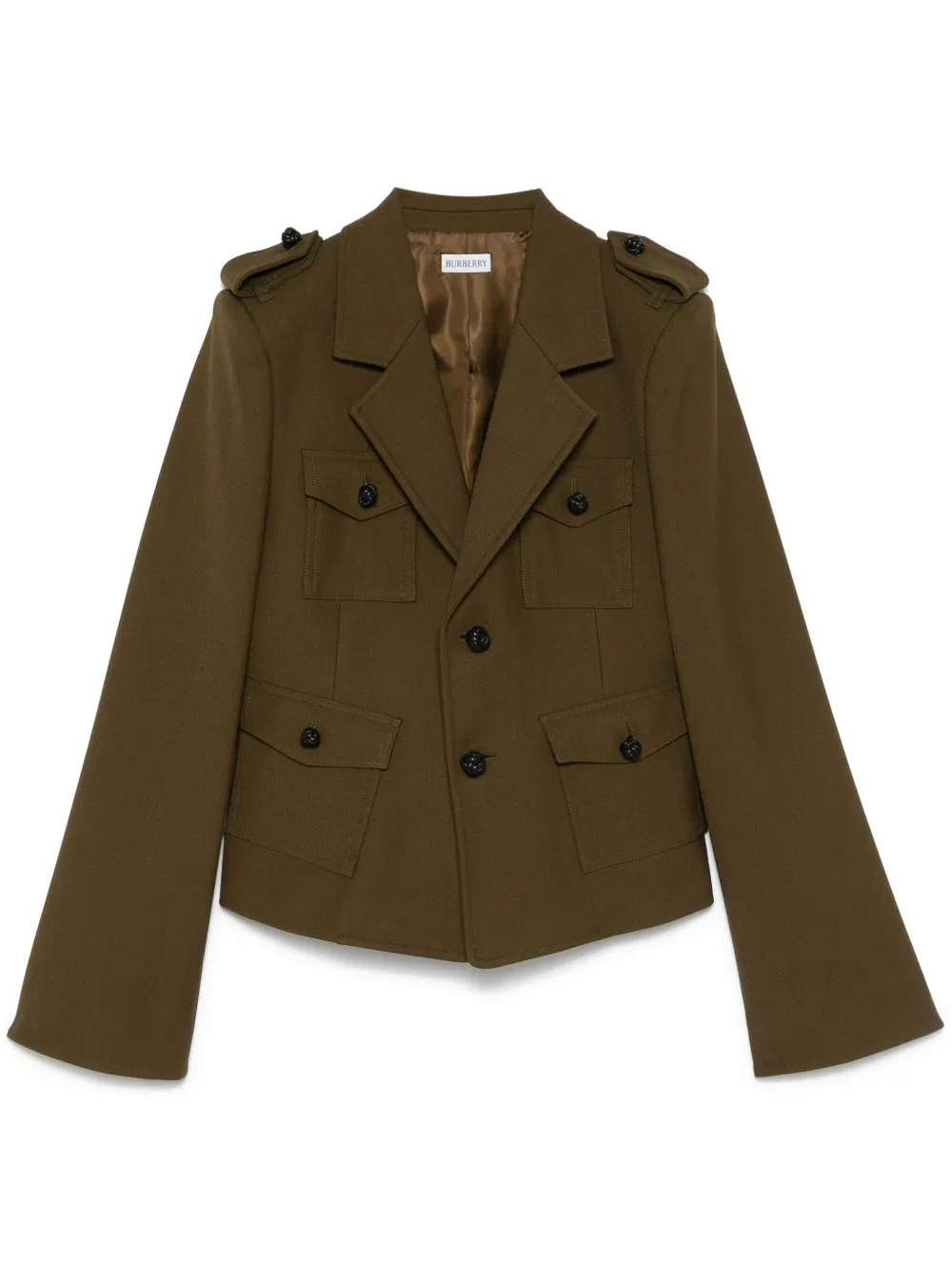 Burberry Jaqueta com lapelas | Marrom | Image 1