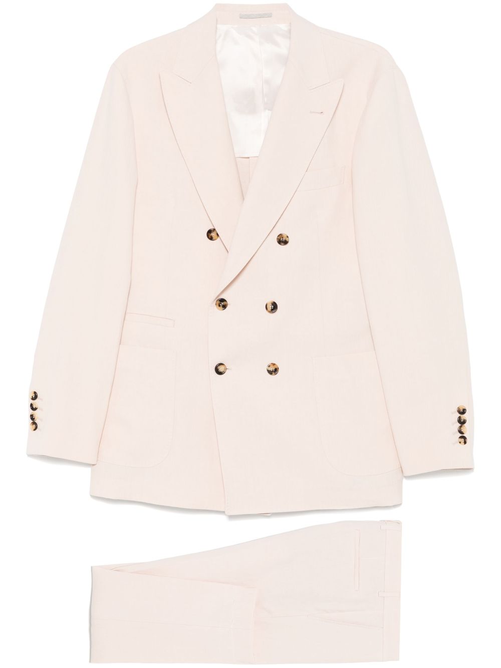 Brunello Cucinelli linen suit - Pink