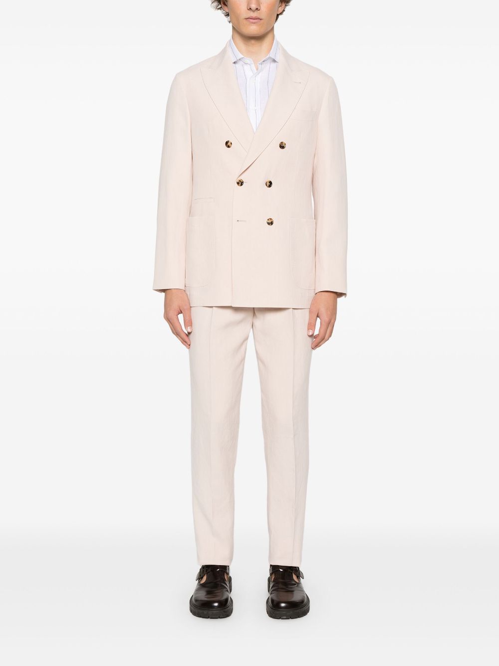 Brunello Cucinelli linen suit - Pink