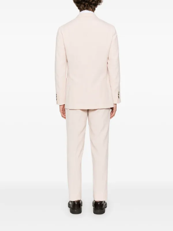 Brunello Cucinelli Linen Suit | Pink | FARFETCH