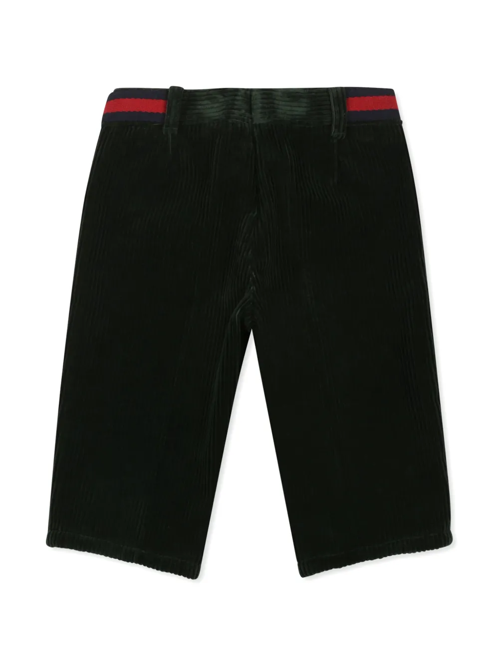 Gucci Kids corduroy shorts - Groen