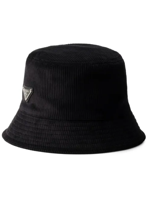 Prada corduroy bucket hat