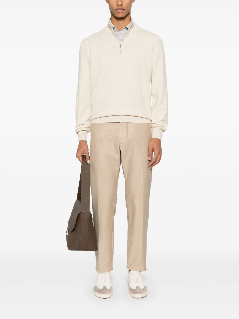 Brunello Cucinelli Kasjmier pullover - Beige