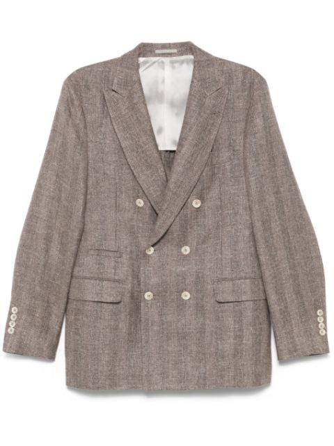 Brunello Cucinelli double-breasted blazer