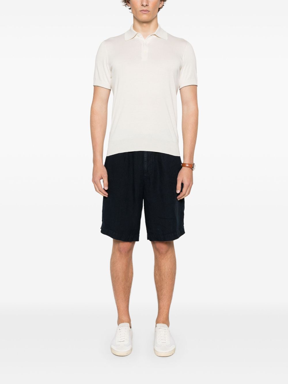 BRUNELLO CUCINELLI LINEN BERMUDA SHORTS