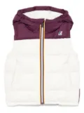 K Way Kids P. Le Vrai 3.0 Orlan Heavy Warm gilet - White