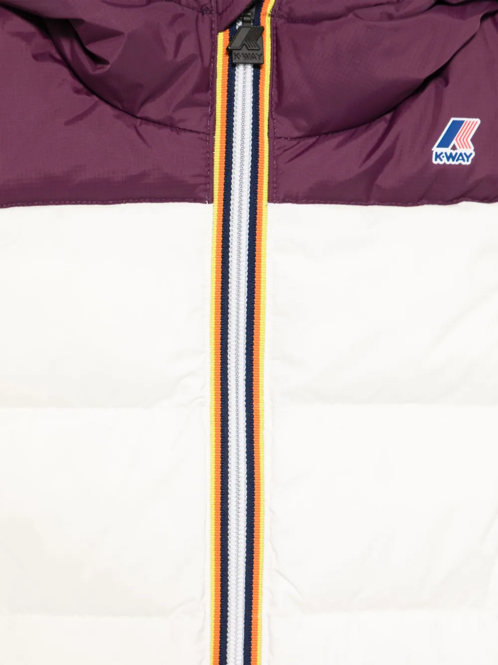 K Way Kids P. Le Vrai 3.0 Orlan Heavy Warm gilet Wit