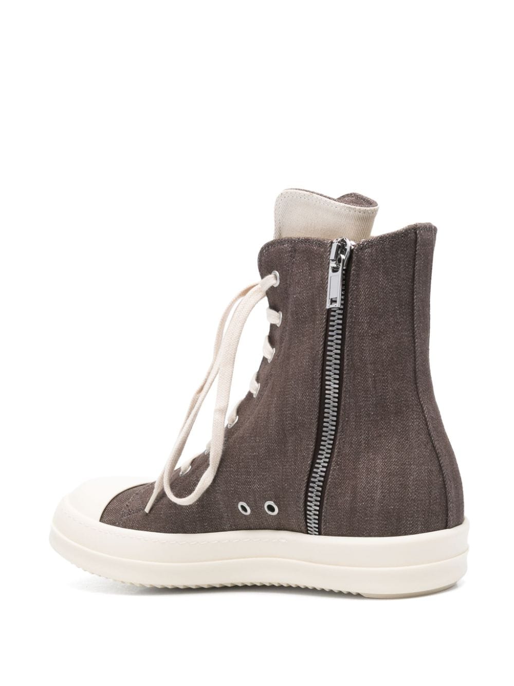 Shop Rick Owens Drkshdw Porterville Sneakers In Brown