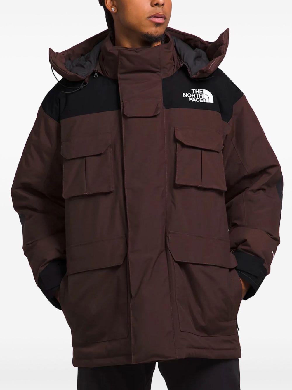 Shop The North Face Coldworks Down Parka In 褐色