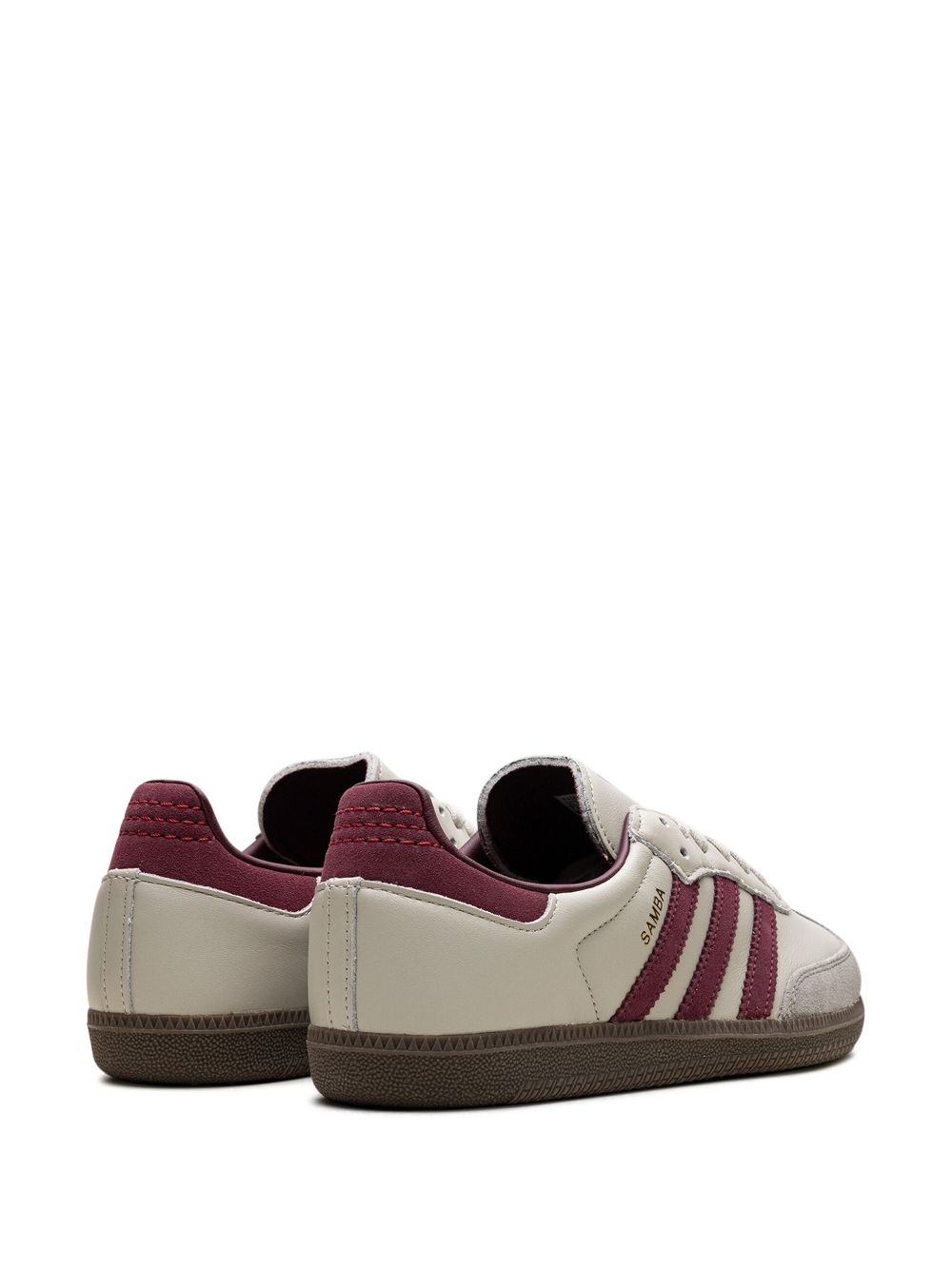 adidas Samba OG "Putty Grey Maroon" sneakers