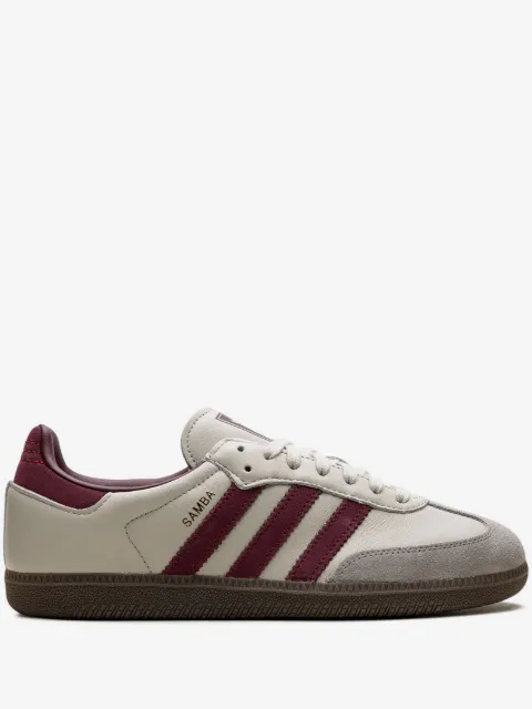 adidas Samba OG "Putty Grey Maroon" sneakers